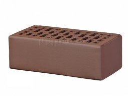 Кирпич лицевой керамический «Шоколад» пустотелый утолщенный