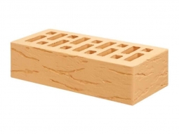 Кирпич лицевой керамический Солома «Рустик» пустотелый Евро 0,7НФ