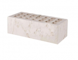 Кирпич лицевой керамический «Слоновая кость» «Скала» пустотелый утолщенный