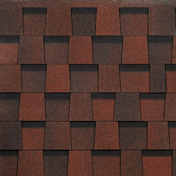 Ламинированная черепица Docke Dragon Standart красный