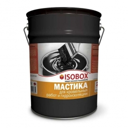 Мастика ISOBOX кровельная гидроизоляционная ведро 22кг