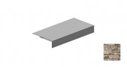 Планка аквилон Первая Кровельная (декоративно-полимерное покрытие) 2м камень