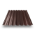 Профнастил МП-20 RAL 8017 шоколад 0,50 мм