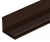 Фасадный L-профиль Docke Шоколадный 35 мм