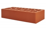 Кирпич лицевой керамический Красный пустотелый одинарный