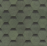 Гибкая черепица Docke Europa Карат зеленый