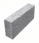 Керамзитоблок перегородочный полнотелый 390x80x188 мм М-35