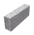 Керамзитоблок перегородочный полнотелый 390x120x188 мм М-35