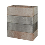 Кирпич лицевой керамический «Красный» «Флеш Ультра Рустик» с пепельной посыпкой пустотелый одинарный