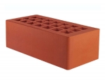 Кирпич лицевой керамический «Красный» пустотелый утолщенный